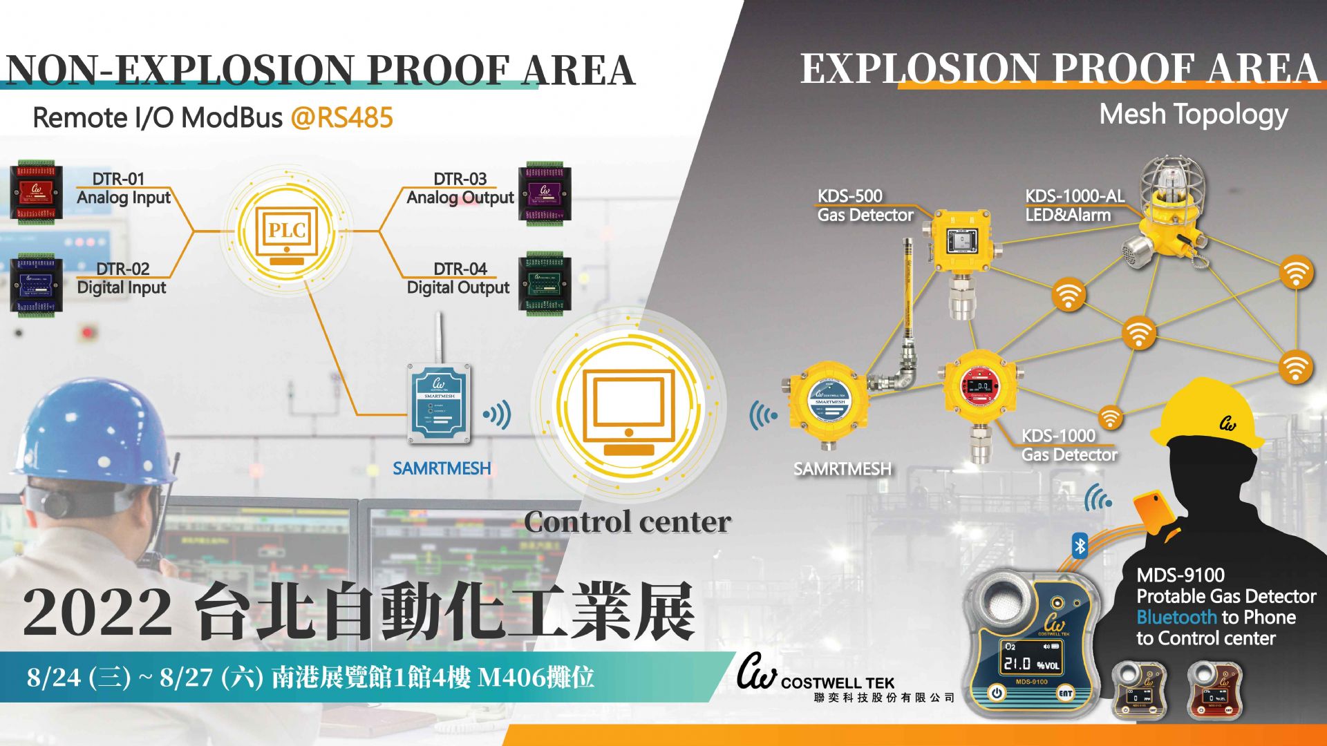 COSTWELL TEK 2022台北自動化工業展